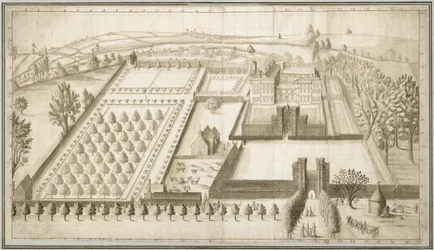 Lullingstone Castle, ca. 1670